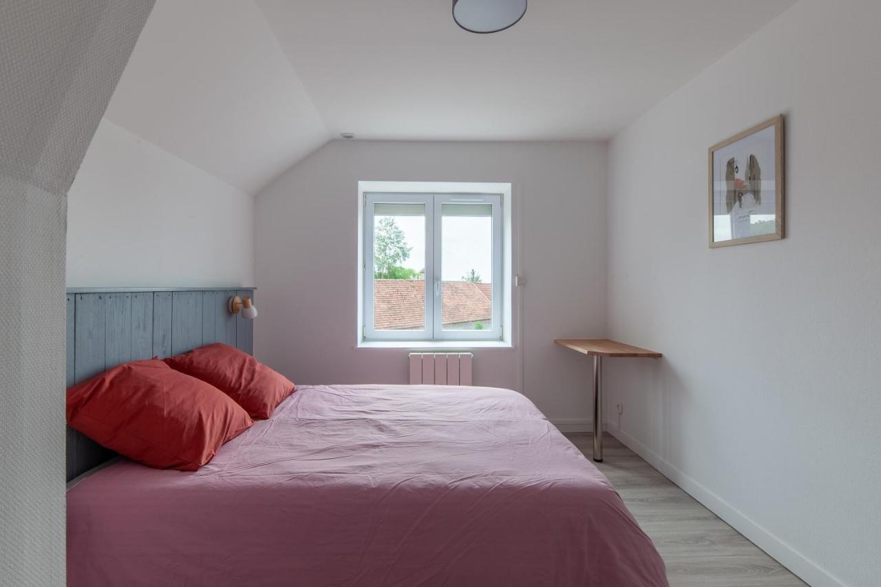 Gite Du Tilleul - Maison Climatisee Pour 8 Voyageurs Houesville Exterior photo